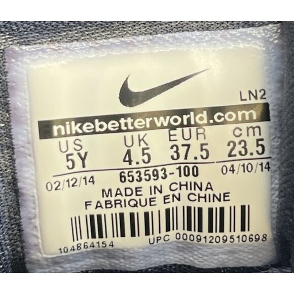 Nike Kobe 9 GS Independence Day Sz 5Y Women’s Sz 6.5 Basketball Shoes 653593-100 - Picture 11 of 11